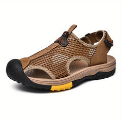 Men's Mesh Slip On Sandals Outdoor Beach Shoes