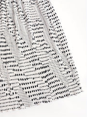Polka Dot Print Skirt Casual Fall & Spring Women's Clothing