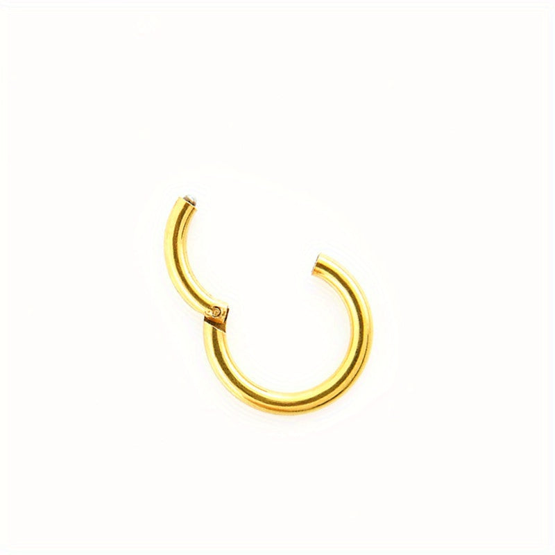 316 Stainless Steel Open Earrings Nose Lip Ring