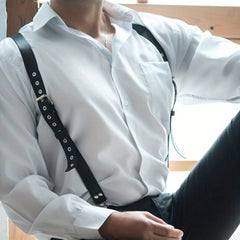 Gentleman Suspenders Chest Belt Casual Suspenders Accessories For Men