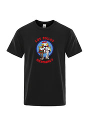 Chicken Brothers Men's Graphic Crew Neck Tshirt for Summer