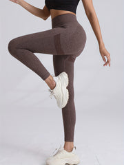 High Waist Seamless Yoga Leggings Stretch Slim Workout Tights Activewear