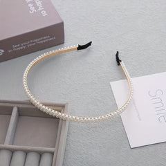 Faux Pearl Head Hoop Wedding Hair Accessories Bridal Headband
