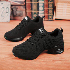 Women's Indoor Air Cushion Jazz Dance Shoes Split Sole Sneakers