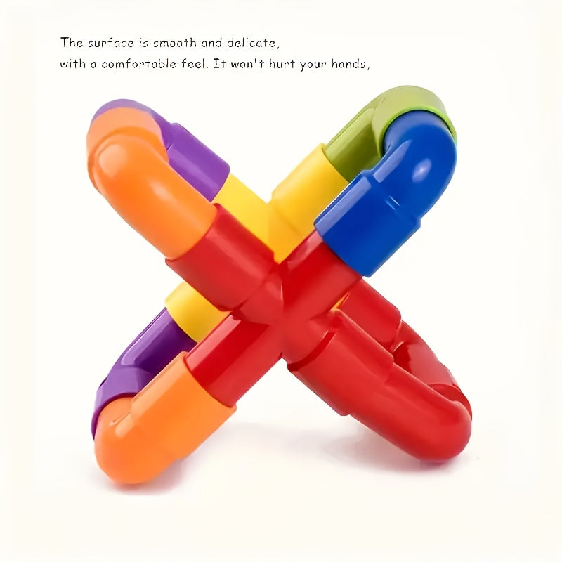 50 Pipe Blocks Water Pipes Creative Educational Toys for Kids