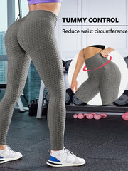 High Waist Yoga Pants Tummy Control Slimming Leggings