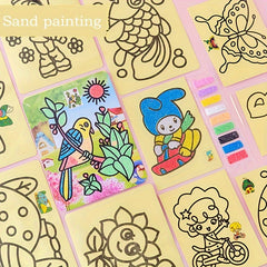 DIY Sand Painting Puzzle Handcraft Set