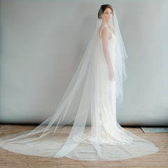 Bridal Wedding Veil 3 Meters 1 Tier - Photo Studio Yarn