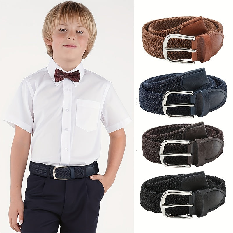 Adjustable Elastic Belt Waistband for Kids - Daily Sports & Preppy Style
