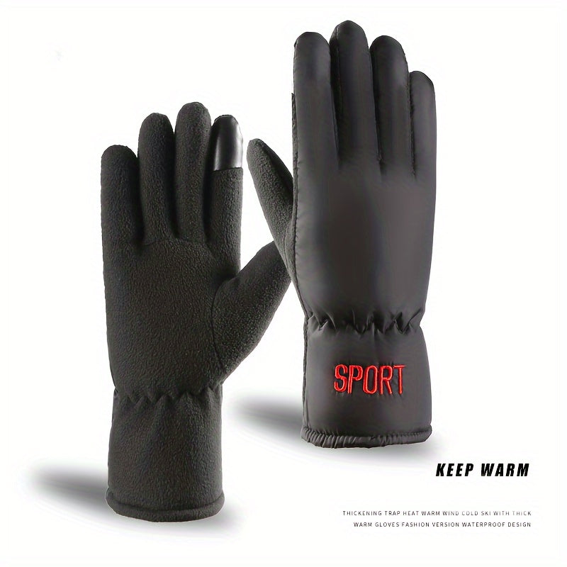 Winter Cycling And Skiing Gloves For Men And Women