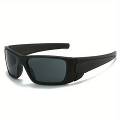 Square Lens Sports Sunglasses Retro Cycling Glasses