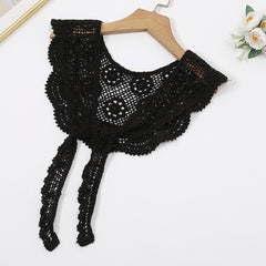 Solid Versatile Decorated Shawl Wrap For Women Fall Spring