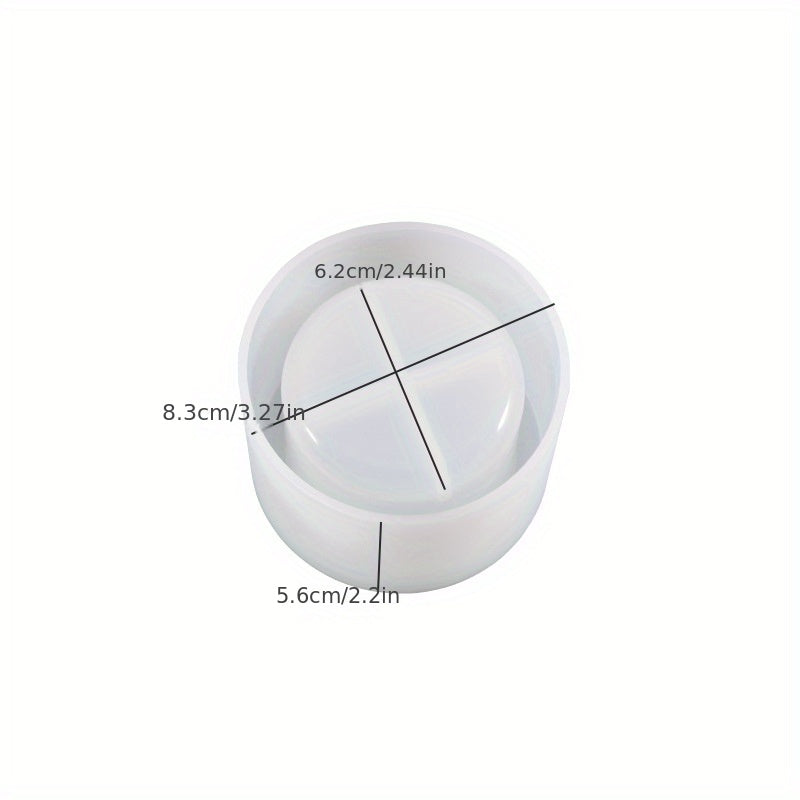 3pcs Silicone Flower Pot Molds Tea Lamp Candlestick Concrete Resin Molds