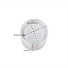 3pcs Silicone Flower Pot Molds Tea Lamp Candlestick Concrete Resin Molds