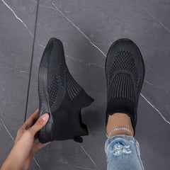 Girl's Comfy Non Slip Sock Shoes - Breathable Sneakers