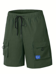 Men's Waterproof Cargo Shorts for Fishing Hiking