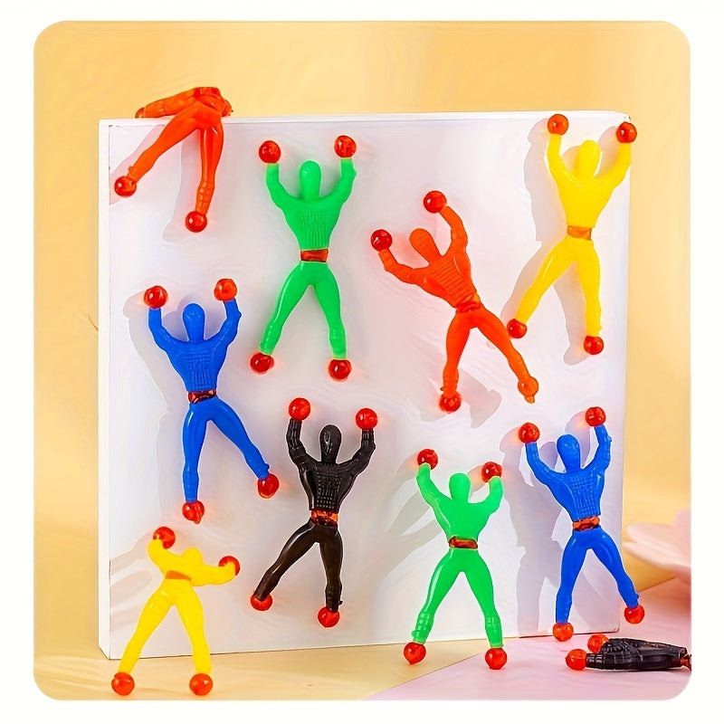 5Pcs Decompression Wallcrawler Sticky Toy Spiderman Educational Toy