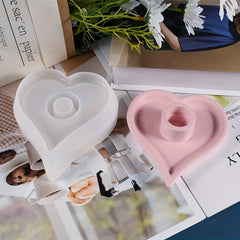 DIY Candle Holder Mold Crystal Glue Candle Holder Silicone Mold