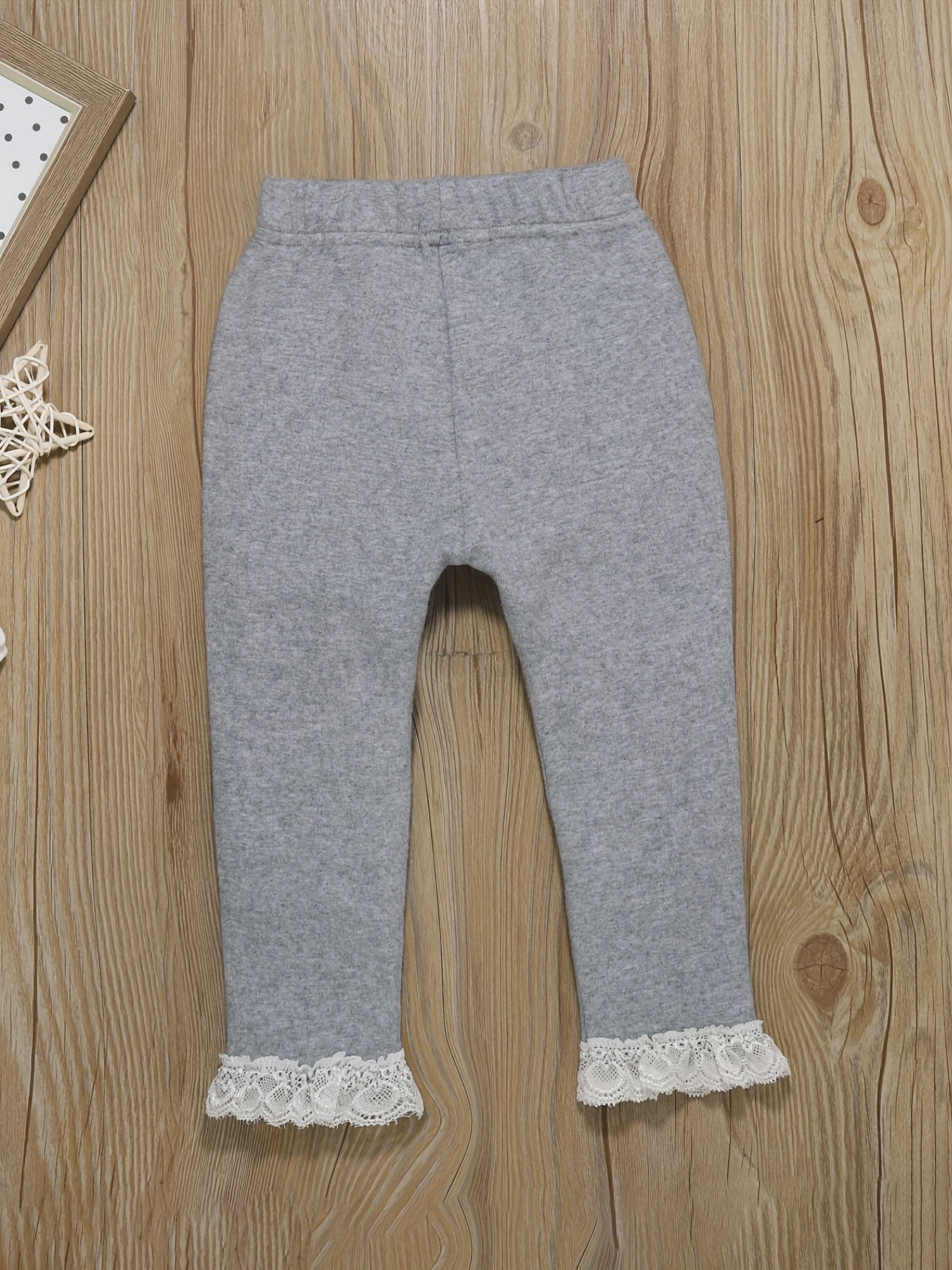 Toddler Baby Pants Elastic Waist Leggings Casual Trousers 5pcs Set