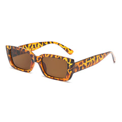 Vintage Rectangular Sunglasses Women's Shades Eyeglasses