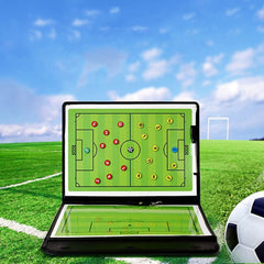 Portable Soccer Coaching Board with Magnetic Strategy Kit