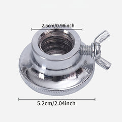 1pc Non-slip Nut Dumbbell Rod & Barbell Rod Hexagon Nut 2 0 98inch Safety Nut