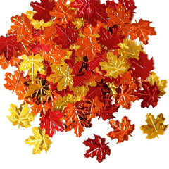Thanksgiving Autumn Party Maple Leaf Confetti Bag