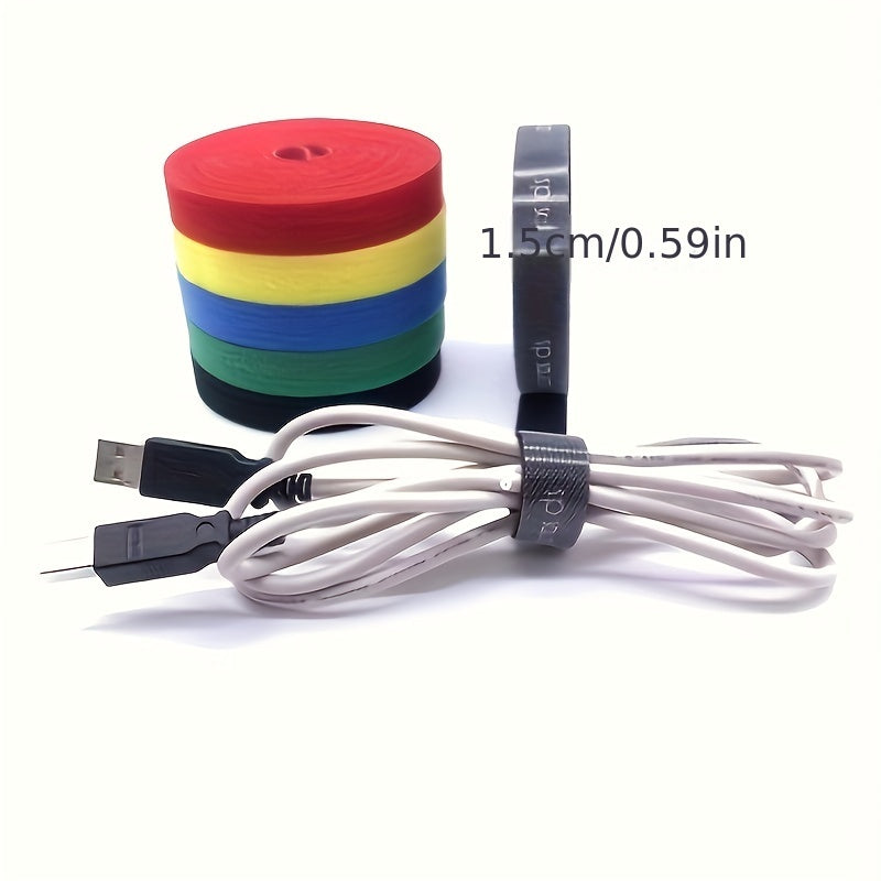 Hook And Loop Fastener For Cable Storage And Binding