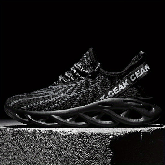 Men's Blade Sneakers Lace ups Odor Resistant Athletic Shoes