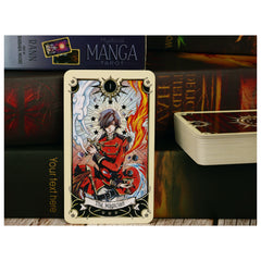 Mystical Manga Tarot Card Set with Guide - Outdoor Camping Game