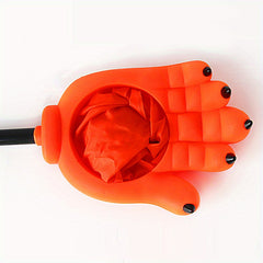 Halloween Candy Bag Skeleton Hand Large Capacity Begging Sugar Pouch