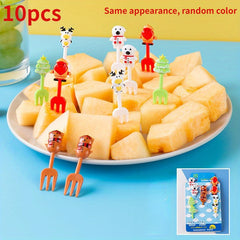 Animal Fruit Forks Kids' Creative Set Holiday Party Tableware