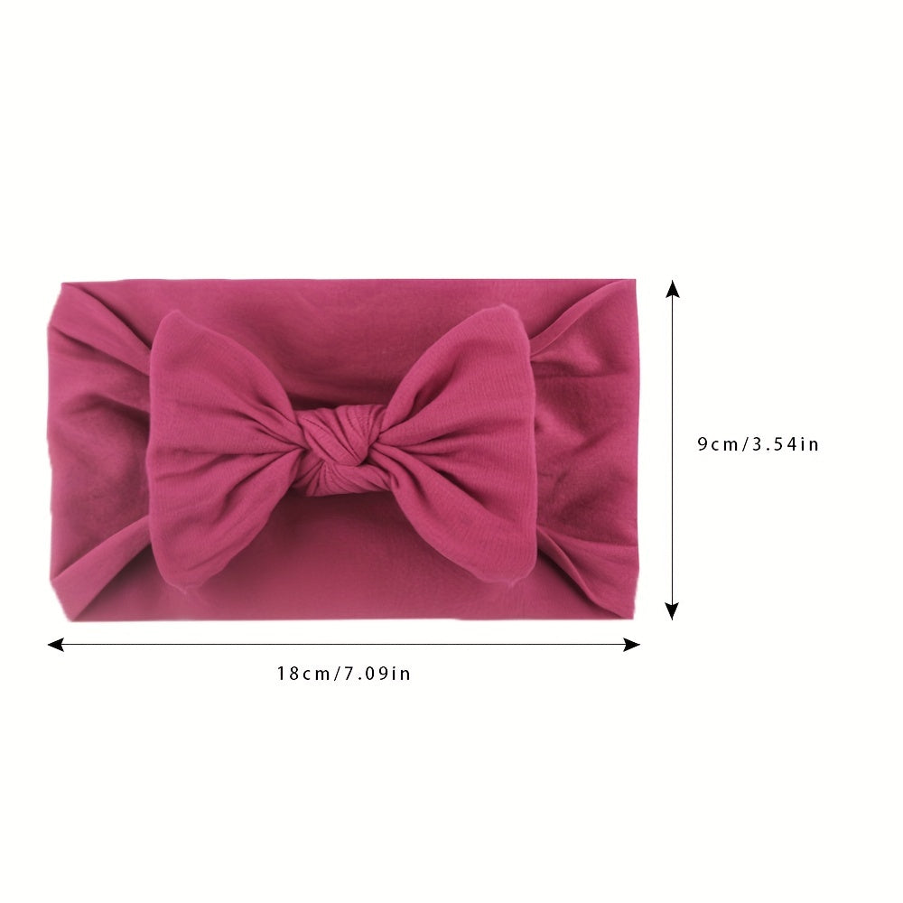 Bowknot Baby Headbands Hairbands Elastics Hair Accessories For Baby Girls