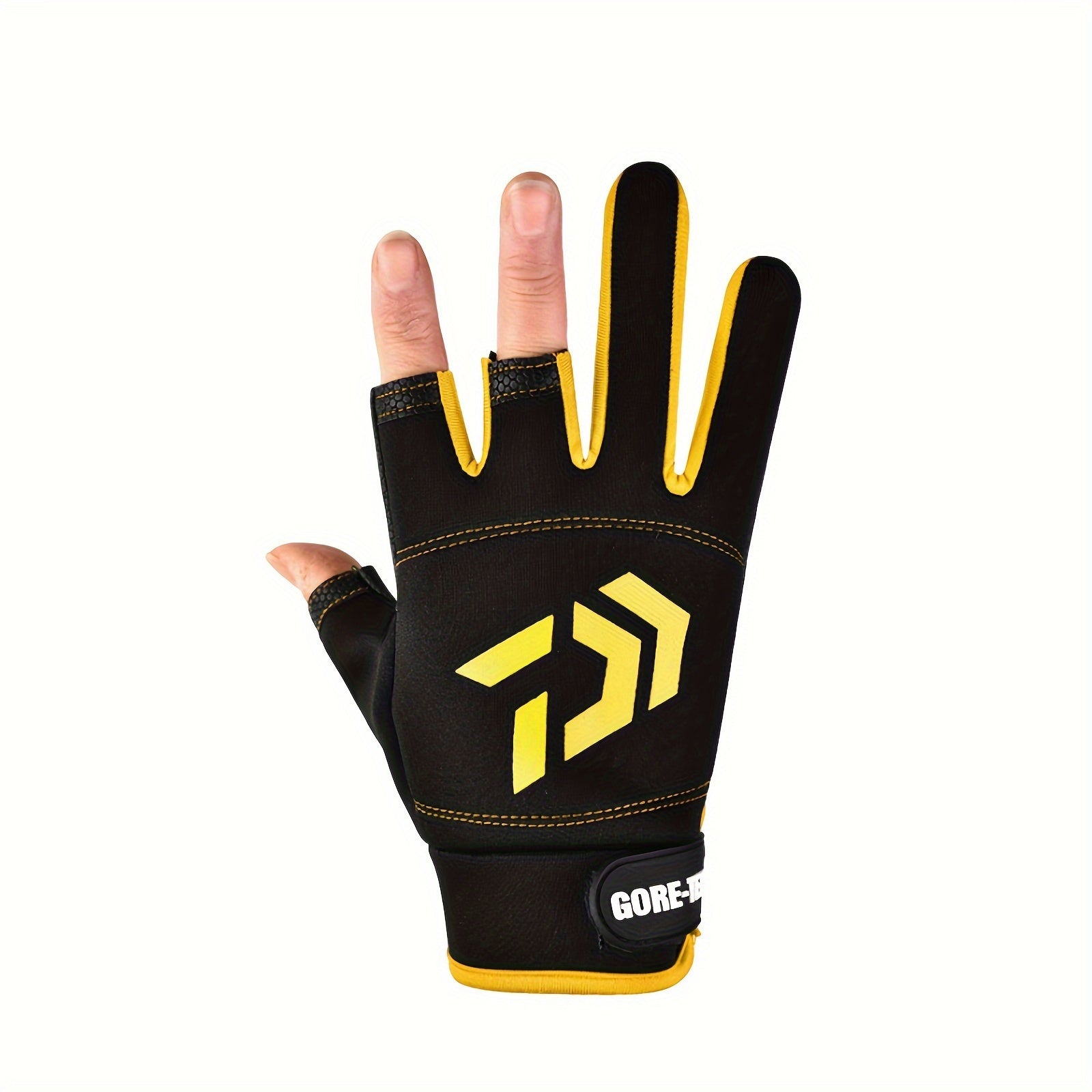 Unisex Fishing Gloves Anti-slip for Outdoor Sports Half-finger Gloves