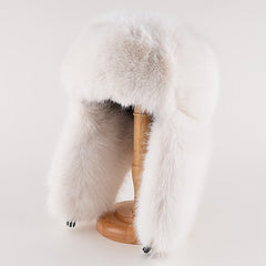 Mink Fleece Cap Couple Style Winter Plush Hat