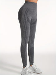 Seamless High Waist Yoga Leggings Running Sports Tight Pants