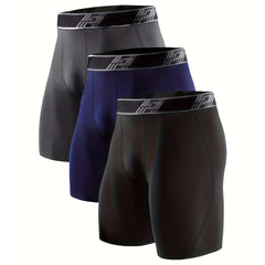 HOPLYNN 3 Packs Men's Stretch Running Shorts Underpants