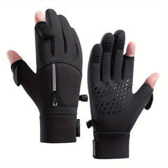 Plus Velvet Non-slip Waterproof Winter Warm Gloves