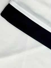 Rugby Embroidered Jersey with V Neck and Short Sleeves
