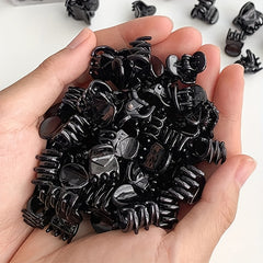12pcs Mini Hair Claws Plastic Hairpins Hair Clips For Girls