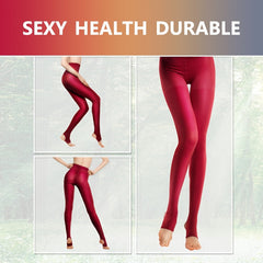 15-20mmHg Compression Leggings High Waisted Elastic Pants