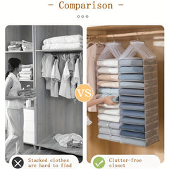 6 9 12 grid Hanging Underwear Bags Durable Storage Bag Foldable for Socks Bras