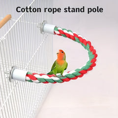 Durable Pet Stand Rope Parrot Chew Toy