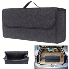 Car Storage Box Trunk Storage Bag Felt Foldable Car Storage Bag
