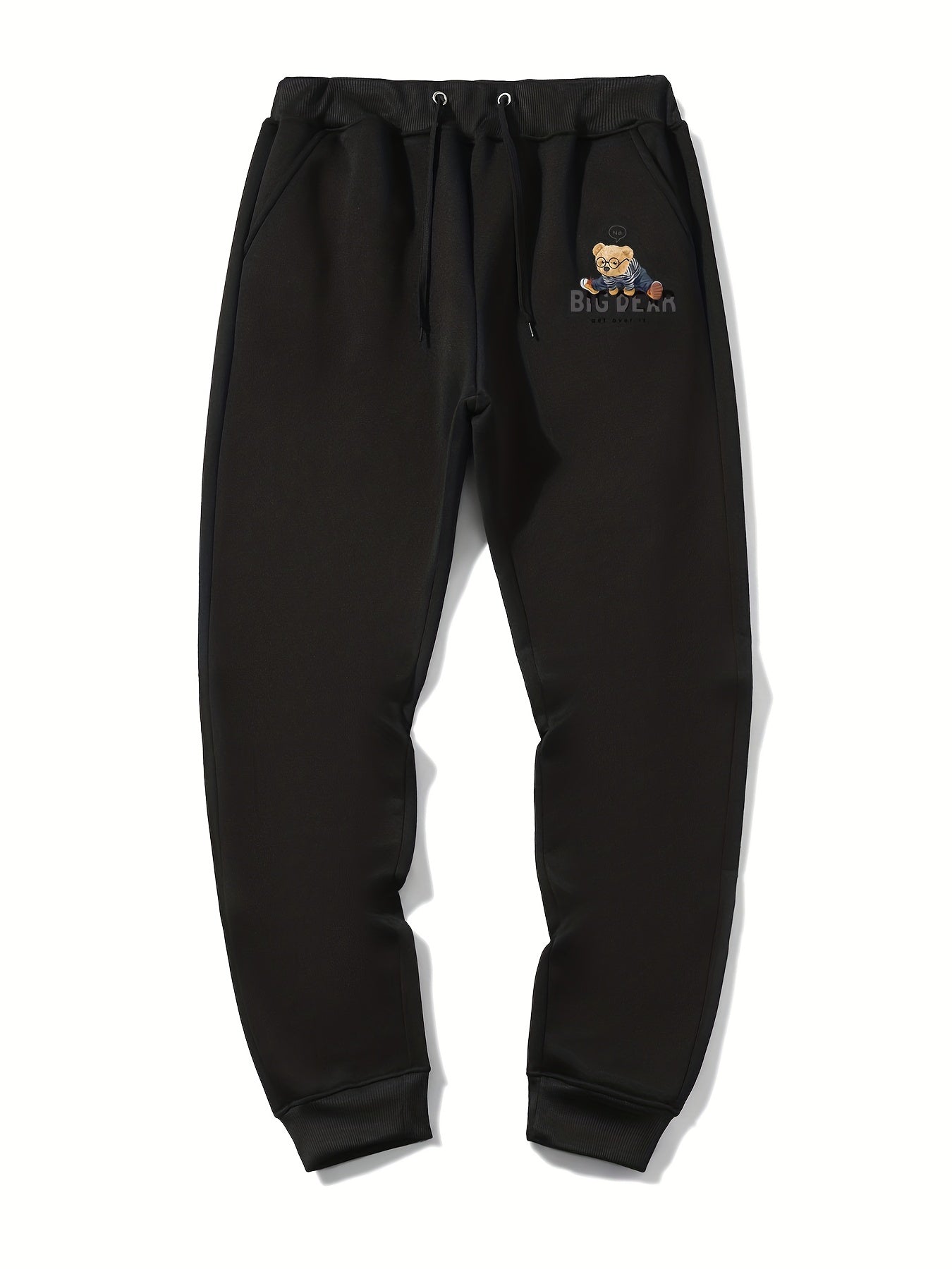 BIG BEAR Men's Drawstring Sweatpants Casual Jogger Pants