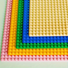 5pcs Collage Building Blocks Pellet Base Board Set
