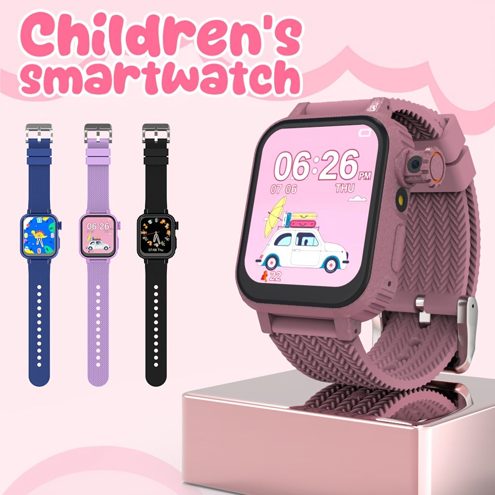 Kids Smartwatch with Educational Games Music Alarm Flashlight Camera