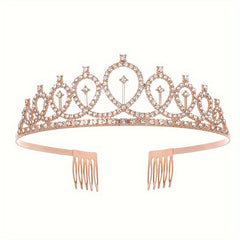 Princess Crown Hair Hoop Birthday Party Headdress Dance Accessories