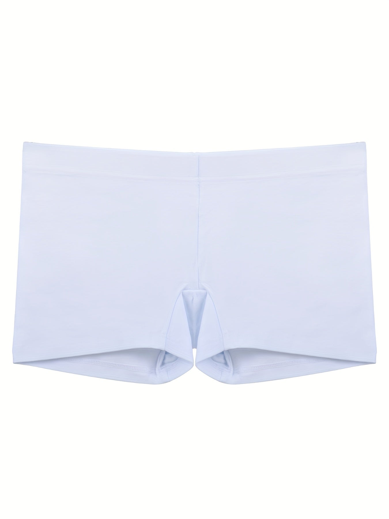 3pcs Solid Boyshort Panties Soft & Comfortable Stretch Panties