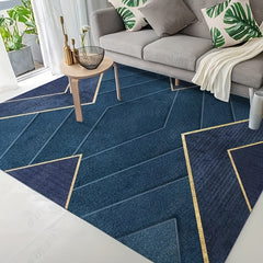 Morandi Royal Patterned Velvet Rug 800g/sqm Non-slip Indoor/Outdoor Mat